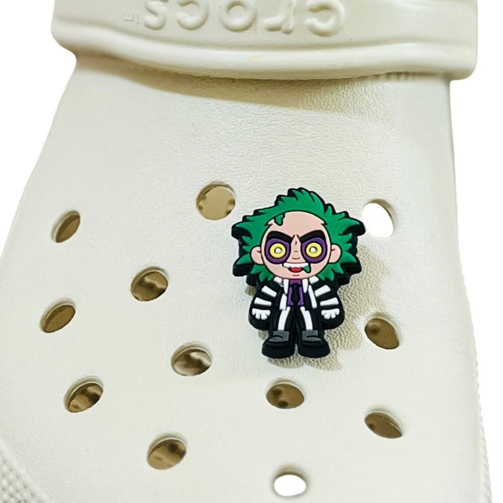 Croc Jibbitz | Beetlejuice Shoe Charm | Halloween Horror Movie Gift